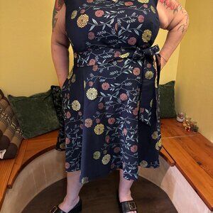 eShakti brocade "Marilyn" dress 4X